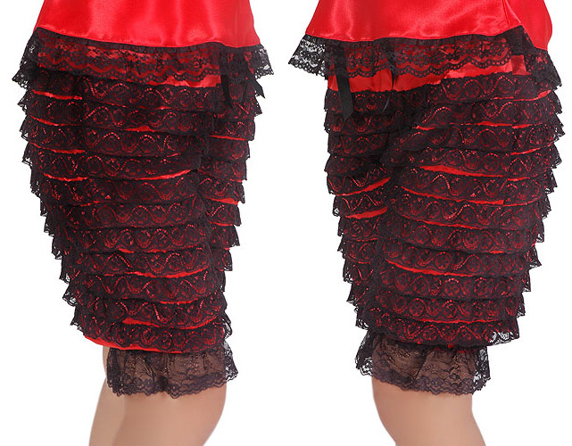 long satin frillies 10