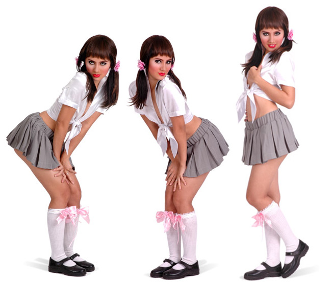 traditional grey school skirt 1