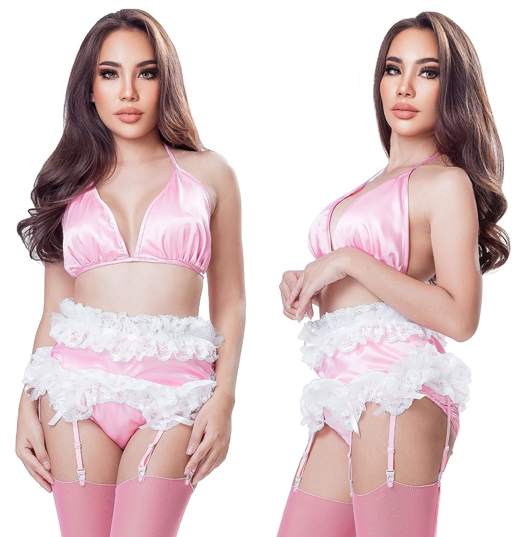 beatrice 8 clip sissy suspender belt 6