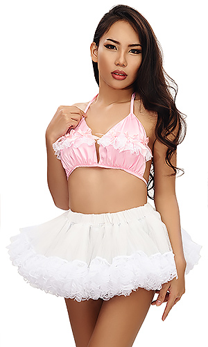 Celestiel Satin Bra