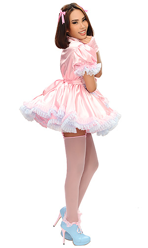 Miss Bissy Satin Sissy Dress