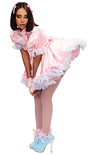 Miss Bissy Satin Sissy Dress