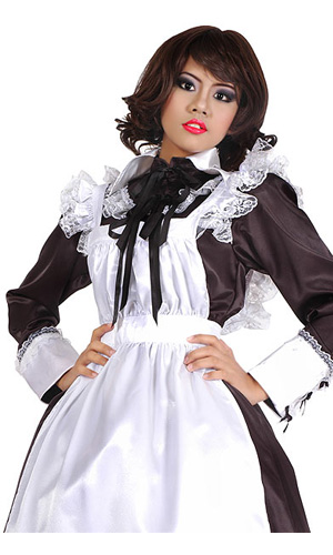 Miss Milly Satin French Maid